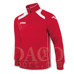 Joma 1016.12 Felpa ½ Zip CHAMPION II Uomo/Bambino Rosso-Bianco