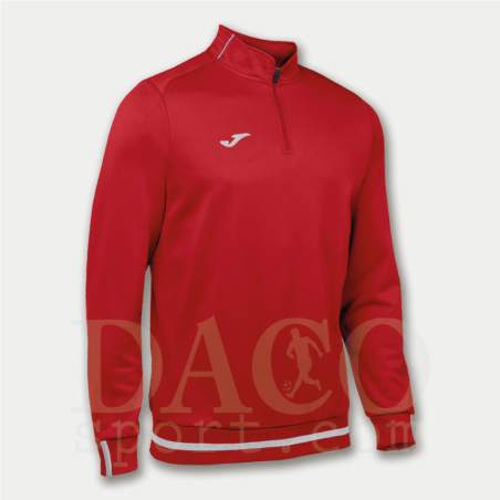 Joma 100421 Felpa ½ Zip CAMPUS Uomo/Bambino Rosso