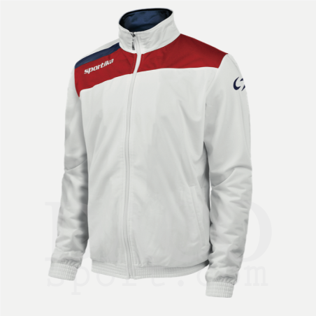 copy of Sportika Giacca Tuta NEST Uomo Granata/Nero/Bianco