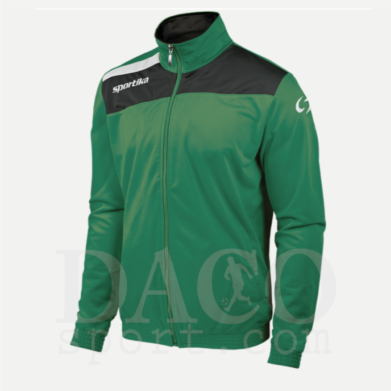 Sportika 7245 Giacca Tuta NEST Verde-Nero