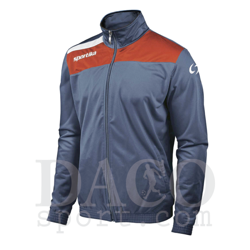 copy of Sportika Giacca Tuta NEST Uomo Granata/Nero/Bianco