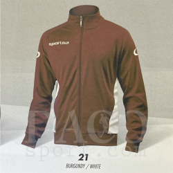 copy of Sportika Giacca Tuta NEST Uomo Granata/Nero/Bianco