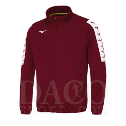 Mizuno 32FC9A01 Giacca Tuta NARA Uomo Granata