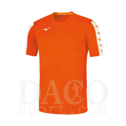 Mizuno 32FA9A51 Maglia Gioco NARA MC ArancioFluo-Bianco