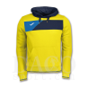 Joma 100760 Felpa con Cappuccio CREW II Uomo Giallo-Blu-Azzurro