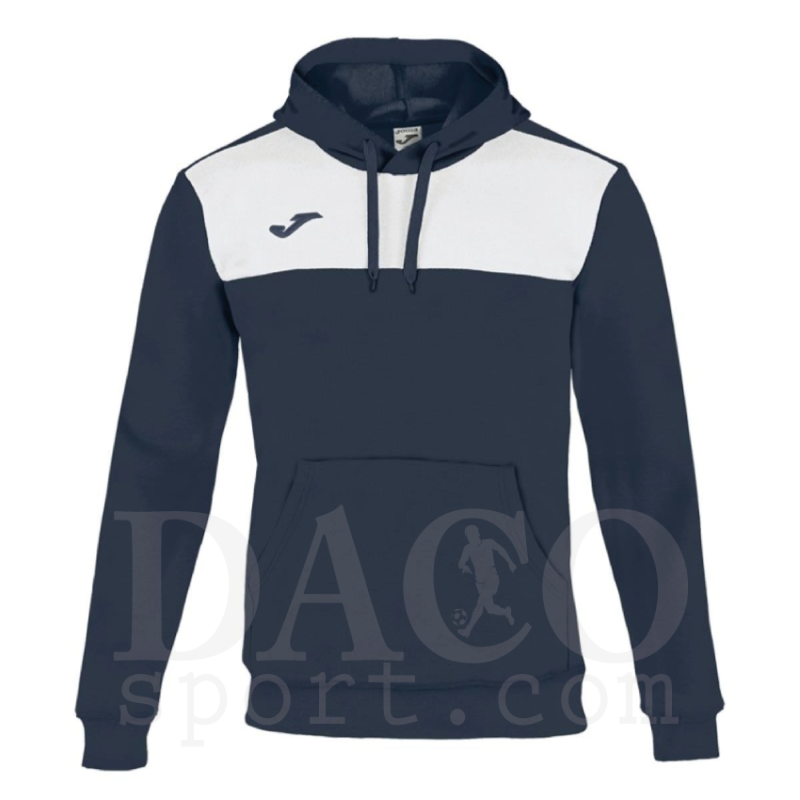 Joma 101106 Felpa con Cappuccio WINNER Uomo Blu-Bianco