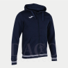 Joma 101590 Felpa Zip Intera con Cappuccio CAMPUS III Uomo Blu