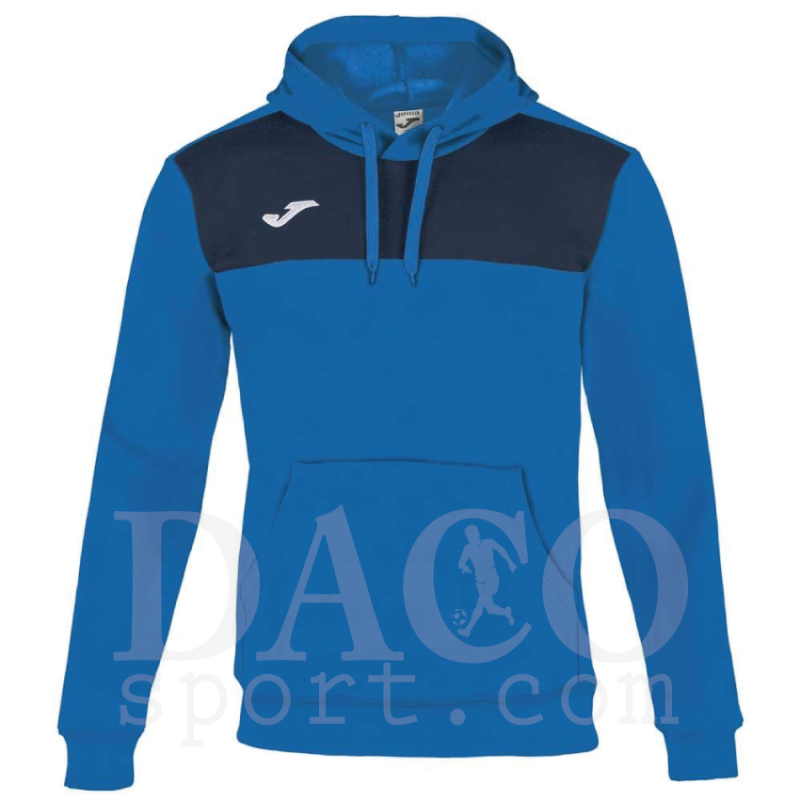 Joma 101106 Felpa con Cappuccio WINNER Uomo Azzurro-Blu