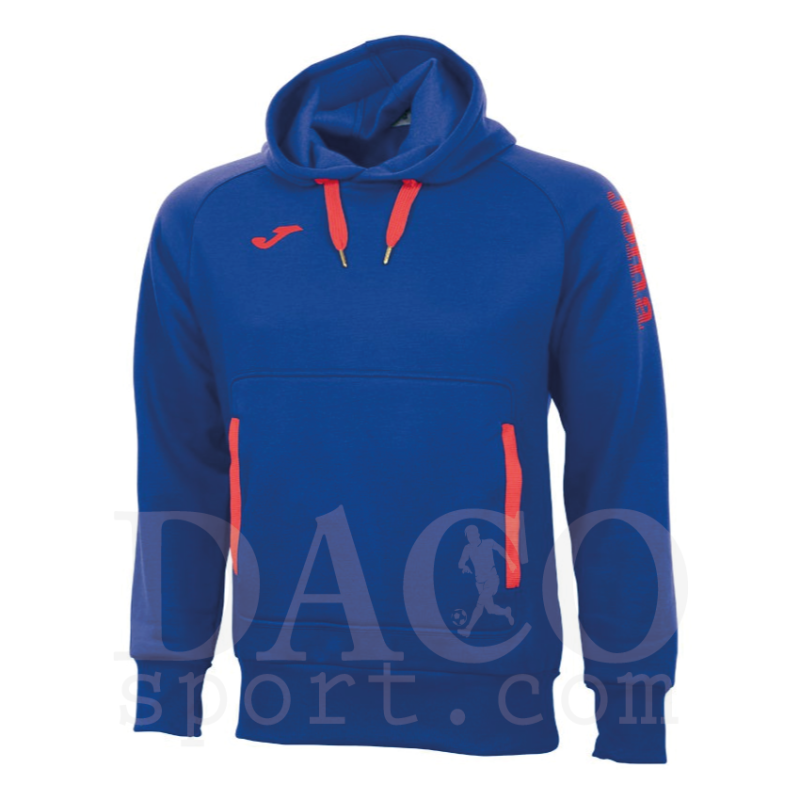 Joma 100445 Felpa con Cappuccio COMFORT Uomo-Bambino Nero