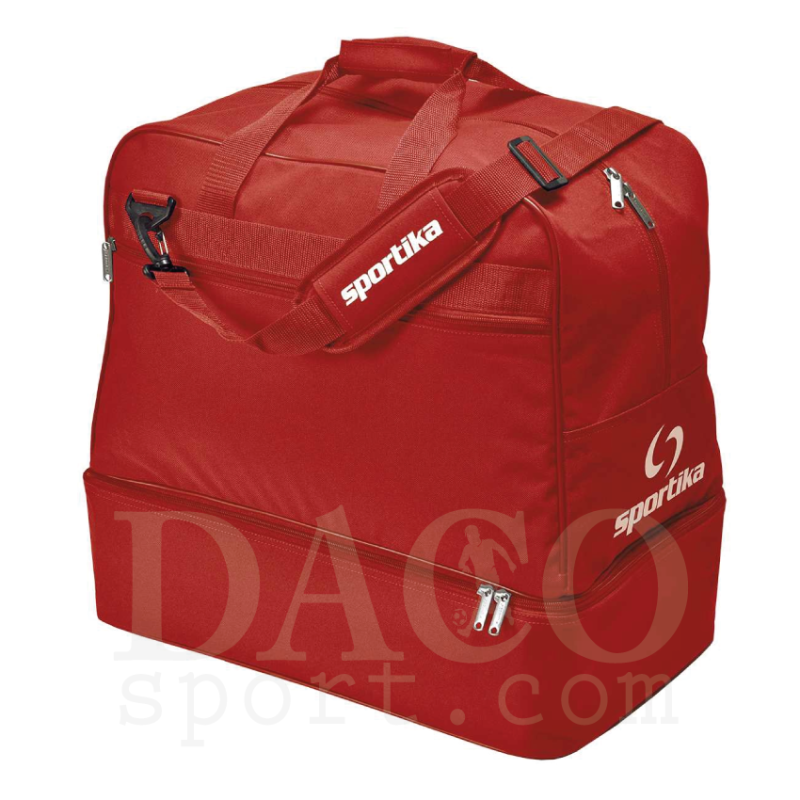 Sportika 7438 Borsone con fondo PREMIER Rosso