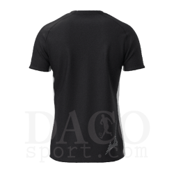 Mizuno Maglia Running RB TEE Uomo/Bambino Nero-Bianco