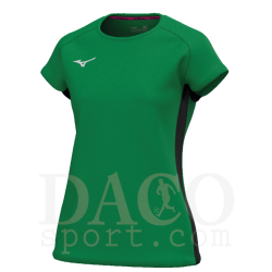 Mizuno U2EAB765 Maglia Running RB TEE Donna Verde