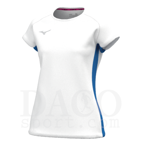 Mizuno U2EAB765 Maglia Running RB TEE Donna Bianco