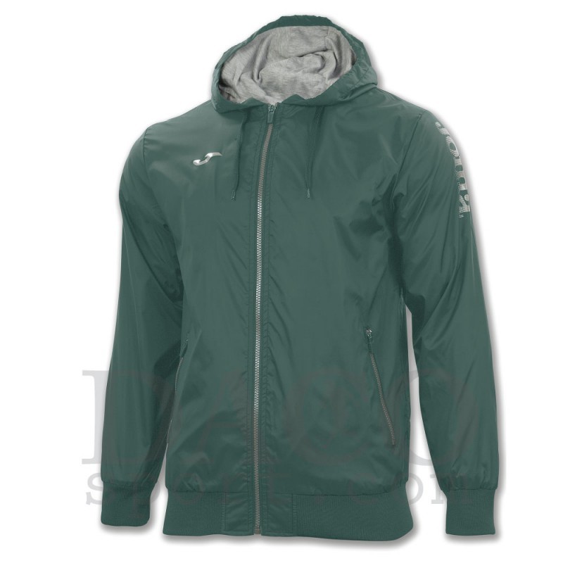Joma 100058 Giubbino STREET Uomo Verde-Silver