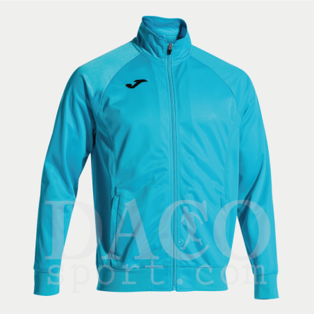 Joma 100086 Giacca Tuta Gala Uomo/Bambino Turchese Fluo