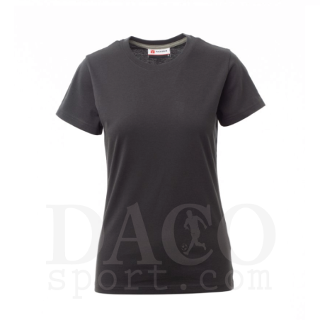 Payper Tshirt in Cotone SUNSET LADY MC Donna Grigio Antracite