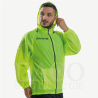 Givova RJ001 Kway Zip RAIN BASICO Giallo Fluo