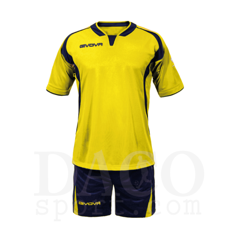 Givova KITT02 Kit Gara ARES MC Giallo-Blu