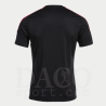 Joma 103245 Maglia Gioco OLIMPIADA MC Nero-Rosso