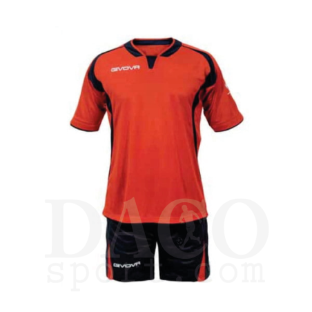 Givova KITT02 Kit Gara ARES MC Rosso-Blu