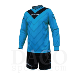 Givova KITP005 Kit Gara Portiere SANCHEZ Uomo Azzurro/Nero