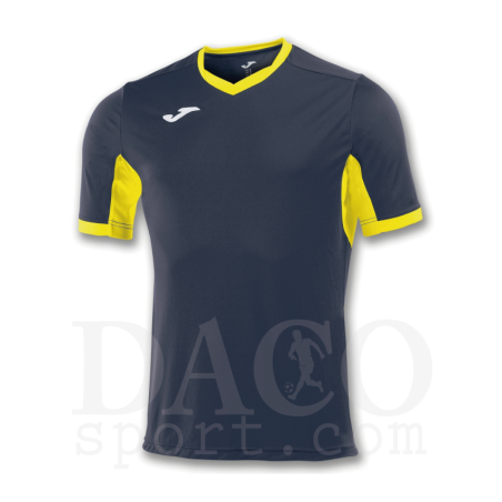 Joma 100683 Maglia Gioco CHAMPIONSHIP IV MC Blu-Giallo