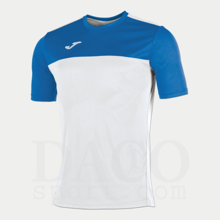Joma 100946 Maglia Gioco WINNER MC Bianco-Azzurro