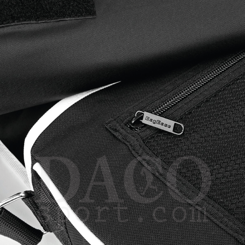 BagBase BG71 Tracolla Retro Messenger Nero
