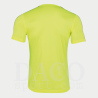 Joma 101656 Maglia Gioco ACADEMY III MC Uomo-Bambino GialloFluo-Nero