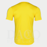 Joma 101656 Maglia Gioco ACADEMY III MC Uomo-Bambino Giallo-Nero