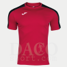 Joma 101656 Maglia Gioco ACADEMY III MC Uomo-Bambino Rosso-Nero