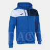 Joma 103087 Giacca Tuta e Cappuccio CREW V Uomo Azzurro-Bianco-Blu