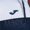 Joma 103087 Giacca Tuta e Cappuccio CREW V Uomo Blu-Bianco-Rosso