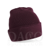 Beechfield Berretto PRINTERS'S BEANIE Uomo Granata