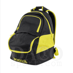 Joma 400235 Zaino DIAMOND II Nero-Giallo