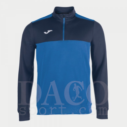 Joma 100947 Felpa ½ Zip WINNER Uomo/Bambino Azzurro-Blu