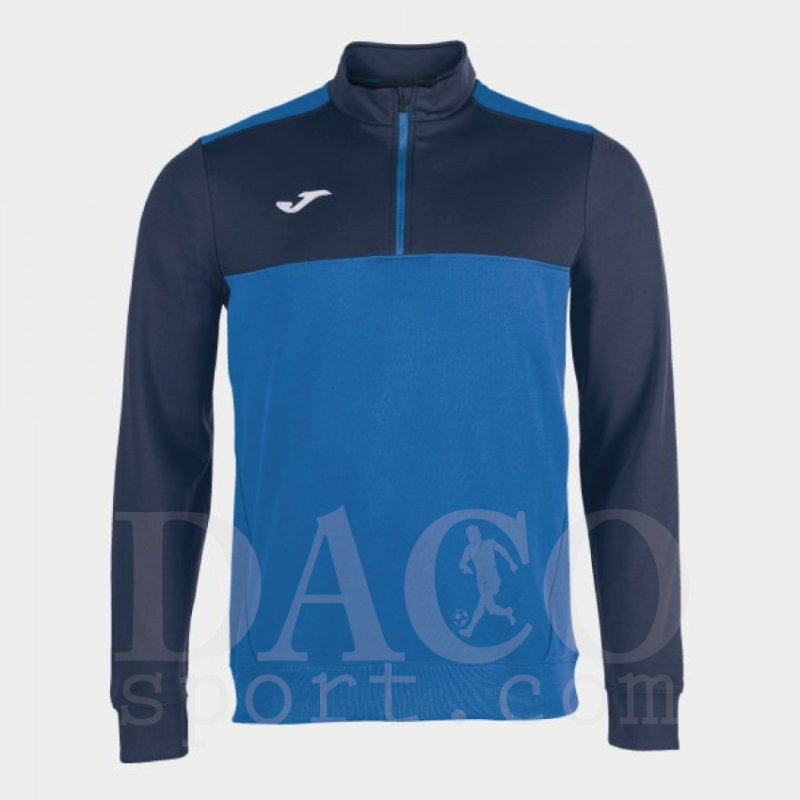 Joma 100947 Felpa ½ Zip WINNER Uomo/Bambino Azzurro-Blu