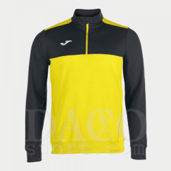 Joma 100947 Felpa ½ Zip WINNER Uomo/Bambino Giallo-Nero