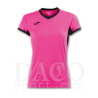 Joma 900431 Maglia Gioco CHAMPION IV MC Donna FucsiaFluo-Nero