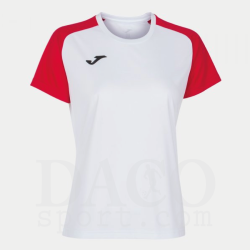 Joma 901335 Maglia Gioco ACADEMY IV MC Donna Bianco-Rosso