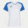Joma 901335 Maglia Gioco ACADEMY IV MC Donna Bianco-Azzurro