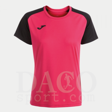 Joma 901335 Maglia Gioco ACADEMY IV MC Donna Fuxia-Nero