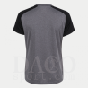 Joma 901335 Maglia Gioco ACADEMY IV MC Donna GrigioMelange-Nero