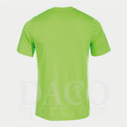 Joma 100052 Maglia Gioco COMBI MC Uomo-Bambino Verde Fluo