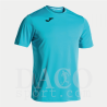 Joma 100052 Maglia Gioco COMBI MC Uomo-Bambino Turchese Fluo