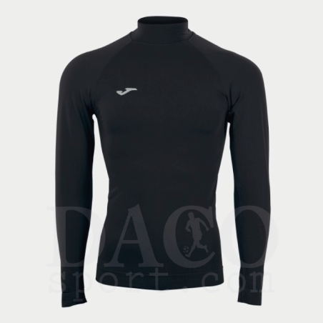 Joma 101650 Maglia Termica BRAMA CLASSIC ML Uomo-Bambino Nero