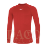 Mizuno 32EA7045 Maglia Termica TEAM CORE ML Uomo-Bambino Rosso