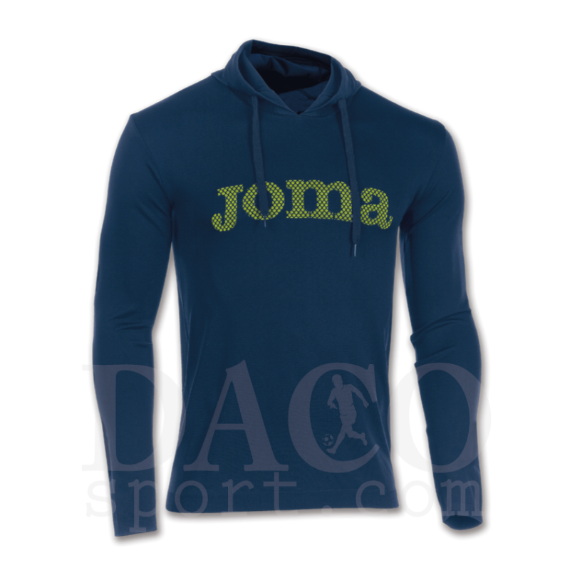 Joma 100223 Maglia Termica con Cappuccio BRAMA CROSS ML Uomo Blu