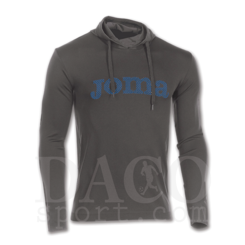 Joma 100223 Maglia Termica con Cappuccio BRAMA CROSS ML Uomo Antracite