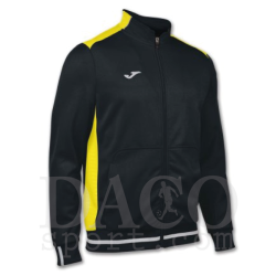Joma 100420 Giacca Tuta CAMPUS II Uomo-Bambino Nero-Giallo